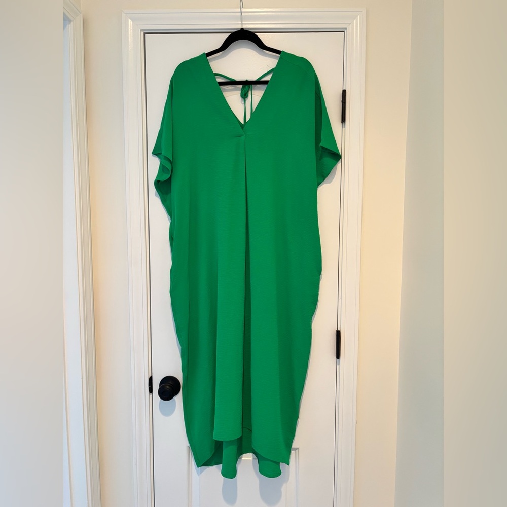 JODIFL Green Dolman Sleeve Maxi Dress Boutique